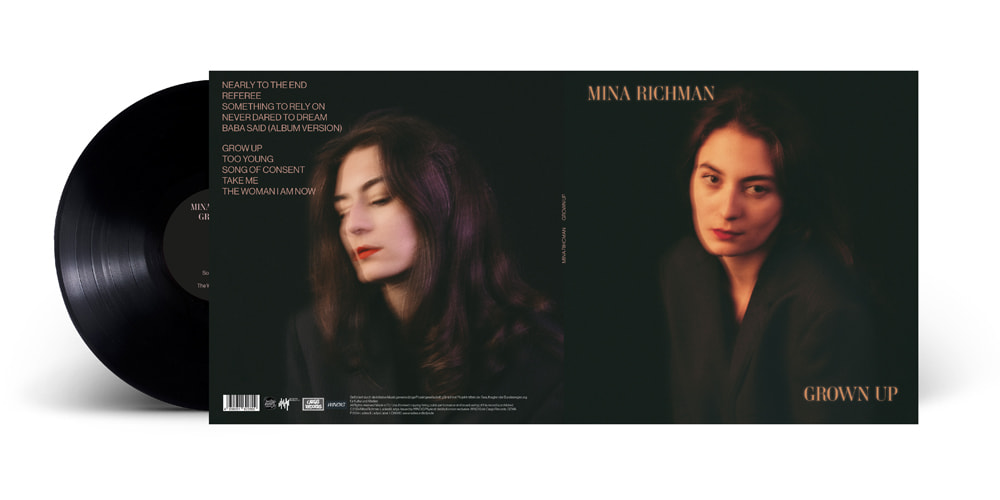 Grown Up, Mina Richman - LP - schwarz 