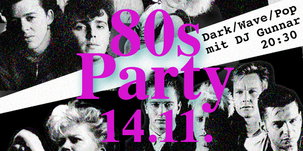 Tickets 80s Party,  in Boock