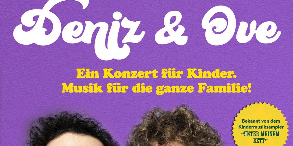 Tickets Deniz & Ove - Kinderkonzert, Karte für die Großen in Boock