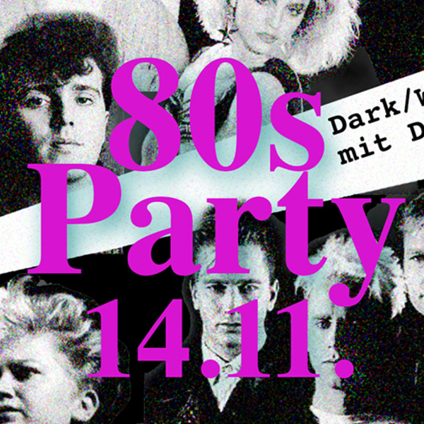 Tickets kaufen für 80s Party am 14.11.2026